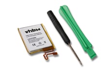 vhbw Batterie 200mAh (3.7V) pour lecteur MP3 Apple iPod Nano 7ème génération comme 616-0639.