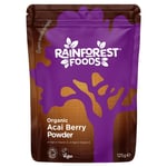 Rainforest Foods Organic Acai Berry - Freeze Dried - 125g Powder