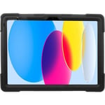 Insmat Ruggered Armor -suojakotelo Apple iPad 10.9" (2022) -tabletille, musta