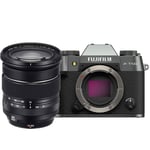 Fujifilm X-T50 + XF 16-80/4 R OIS WR -systemkamera, charcoal