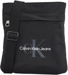 Calvin Klein Jeans Sport Essentials Flat PACK18 M K50K512009, Sac à bandoulière Homme, Noir (Black), OS