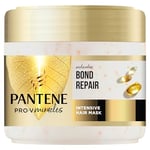 Pantene Molecular Bond Repair Intensive Hair Mask with Biotin 300ml. Pro-V Concentrated Formula for Extremely Dry Damaged Hair. Leaves Hair Visibly Healthier, Strengthened and Regenerated