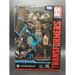 TAKARA TOMY Transformers Studio Series SS12 Brawl SS21 SS06 Starscream Voyager Class Actionfigur Samlarobjekt SS21 Starscream