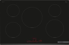 Bosch PIV831HB1E Series 6, Built-in Induction hob 80 cm Black