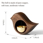 Butiksägarens dörröppningsklocka, dekorativ träklocka/hängande klocka, lämplig för dörrar, fönster och kylskåp