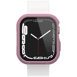 Bumper OtterBox Eclipse avec Protecteur d'écran intégré pour Apple Watch Series 9/8/7-41mm, Verre trempé, Antichoc, Anti-Chute, Coque de Protection, élégant pour Apple Watch, Rose Clair