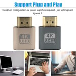 4K HDMI affichage virtuel prise factice affichage émulateur connecteur VGA émulateur virtuel adaptateur DDC Edid 2020 nouveau