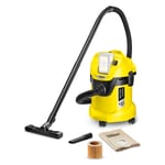 Tørr-våtstøvsuger Karcher WD 3; 36 V (uten batteri og lader)