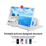 New Plastic + Anti-Blu-Ray Acrylic Screen 12in Large Screen Mobile Phone Amplifi