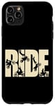 Coque pour iPhone 11 Pro Max Vélo tout-terrain, motocross, motard pour homme, femme, enfant