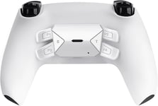 Programmable Remap Back Paddles Kit For Ps5 Controller Bdm 010 & Bdm 020, 4 White Upgrade Back Button Attachment For Ps5 Controller