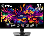 MSI MPG 321URX 4K Ultra HD 32" Quantum Dot QD-OLED Gaming Monitor - Black, Black