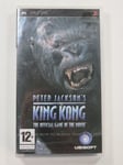 PETER JACKSON S KING KONG THE OFFICIAL GAME OF THE MOVIE SONY PLAYSTATION PORTAB