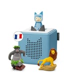 tonies Coffret Toniebox Mes Premiers Héros Disney Bleu, 2 Figurines Histoire + 1 Figurine Créatif, boîte à Histoire & Musique pour Enfant 3-7 Ans, conteur d'histoire Robuste & Facile à Utiliser