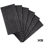 Streamplify ACOUSTIC PANELS 9 Pack of Acoustic Panelling - Grey SPAB-AC9B2A0.41