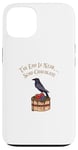 Coque pour iPhone 13 Funny The End is near, Send Chocolate Design