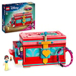 LEGO ǀ Disney Snow White’s Jewellery Box Building Toy for Kids with Snow White and the Evil Queen Mini-Doll Figures and a Play Bracelet, Gift for 6 Plus Year Old Girls and Boys 43276
