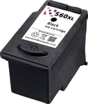 Refilled PG 560 XL Black Ink Cartridge For Canon Pixma TS5350 Printers