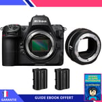 Nikon Z8 + FTZ II + 2 Nikon EN-EL15c + Ebook ""Devenez Un Super Photographe"" - Appareil Photo Nikon