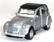 WELLY - Voiture CITROEN 2CV de couleur grise jouet à friction - 1/36 - WELCI4...