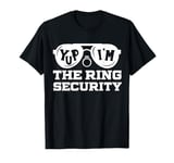 Yup I'm The Ring Security Funny Wedding Security Kids T-Shirt