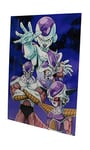 Dragon Ball - Impression en Verre - Formes Frieza - 30 x 40 cm