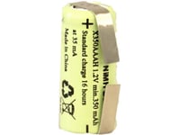 Xcell X1/2Aaah-350-Lfu Specialbatteri 1/2 Aaa U-Formad Nimh 1,2 V 350 Mah