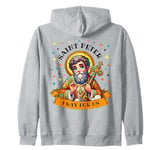 Saint Peter Keys to the Kingdom Catholic Saint for Kids Zip Hoodie