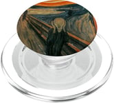 The Scream by Munch Expressionnism Art Peinture célèbre PopSockets PopGrip pour MagSafe