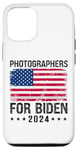 Coque pour iPhone 15 Photographes pour Biden 2024
