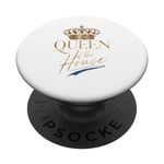 Queen of the House - T-shirt Royal Mom PopSockets PopGrip Interchangeable