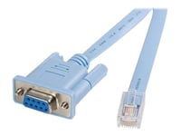 Startech .com 6 Ft Rj45 To Db9 Cisco Console Management Router Cable