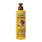 Corine de Farme - Crème de Soin Cheveux 3 en 1 au Beurre de Karité Vaiana, Princesse Disney - Pour Enfant dès 3 Ans - Fabriquée en France - 200 ml