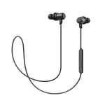 SoundPEATS Écouteurs Bluetooth Filaire Cou, Value Écouteurs sans Fil Sport Étanche IPX5 avec Micro Codec Audio aptx HD, Oreillettes Bluetooth Intra-Auriculaires Magnétique, 7 Heures de Lecture Noir