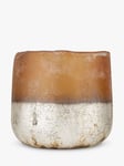 Nkuku Ngolo Recycled Glass Tealight Holder, Multi