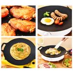 BBQ Griddle Korean Grill Pan Multipurpose High Temp Resistant For Outdoor For