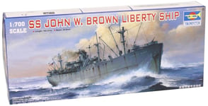 Trumpeter 1/700 USS SS John W Brown Liberty Ship Model Kit (US IMPORT)