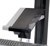 Ergotron WorkFit-S Tablet/Document Holder monteringskomponent - for nettbrett - svart