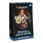Magic Murder Karlov Manor Commander #4 Blame Game Commander Deck