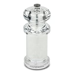 Cole & Mason H50502P 505 Clear Salt Mill, Precision+, Acrylic, 140 mm, Single, Includes 1 x Salt Grinder