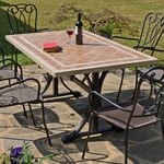 Hampton 6 Seater Dining Set with Ascot Chairs