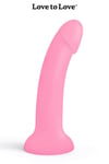 Godemiché Silicone Liquide Dildolls Glitzy 14cm - Fun & Coloré - Ventouse