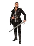 Dark Prince Adult Medieval Warrior Fancy Dress Costume Mens Film TV