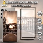 2-Pack SAMSUNG S24 ULTRA 5G Skärmskydd -Härdat Glas 9H - Super kvalitet 3D