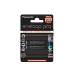 Panasonic eneloop pro BK-4HCDE/2BE batteri - 2 x AAA - NiMH