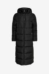 Only - Kappa onlAnna X Long Hood Puffer Coat - Svart