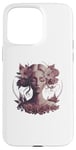 Coque pour iPhone 15 Pro Max Sculpture Femme Femmes Autonomisation Fleurs