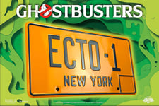 SOS Fantômes plaque minéralogique ECTO-1 1/1 Ghostbusters license plate 951247