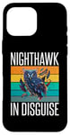 Coque pour iPhone 16 Pro Max Nighthawk en déguisement chouette