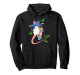 Mouse Skateboard Mouse Skateboarding Retro Skating Mouse Pullover Hoodie